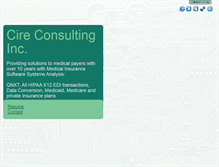 Tablet Screenshot of cireconsulting.com
